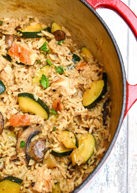 Chicken Zucchini Rice Skillet Mediterranean Chicken And Zucchini, Recipes With Zucchini And Mushrooms, Zucchini Mushroom Carrot Recipes, Chicken Mushroom Zucchini Recipes, Zucchini Rice Recipes, Chicken Zucchini And Rice, Zucchini And Chicken Recipes, Zucchini Chicken Recipes, Chicken Zucchini Rice