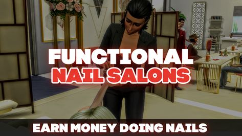 FUNCTIONAL NAIL SALONS - DOWNLOAD | Patreon Sims 4 Cc Nail Tech, Nail Salon Cc Sims 4, Functional Nail Salon Sims 4, Sims 4 Pedicure Cc, Sims 4 Nail Salon Build, Sims 4 Nail Tech Mod, Sims 4 Functional Objects Patreon, Sims 4 Nail Salon, Sims 4 Functional