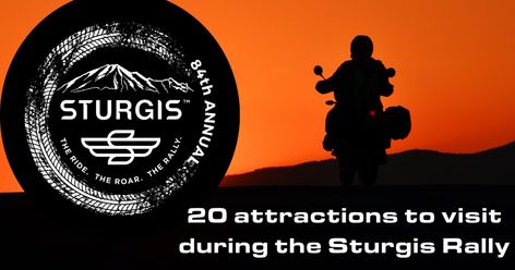 20 great attractions to visit during the Sturgis Motorcycle Rally Instagram Ios, Sturgis Rally, Sturgis Motorcycle Rally, Daily Weather, Motorcycle Rallies, Weather News, Tv Schedule, Weather Photos, Rapid City