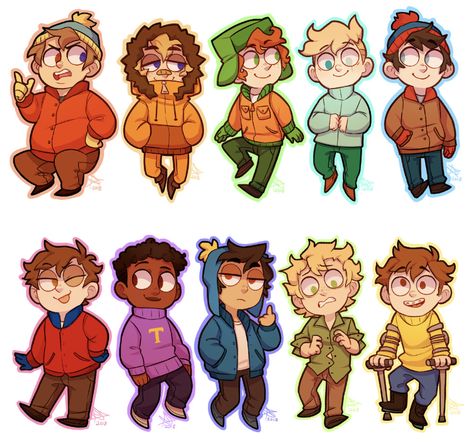 Sp Pfp, Stans Gang, Kenny South Park, Style South Park, Tweek And Craig, South Park Anime, Kyle Broflovski, Creek South Park, Eric Cartman