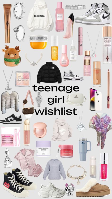 College Street Style, Girl Wishlist, Road Trip Kit, Room Wishlist, Girly Christmas Gifts, Beauty Room Vanity, Teen Christmas Gifts, Best Friend Challenges, Cute Birthday Ideas