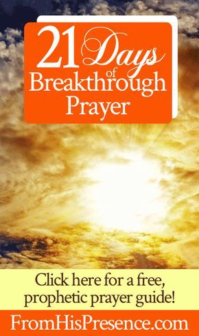 Welcome to 21 Days of Breakthrough Prayer! This simple series will provide you with Scriptures to pray into for 21 days, asking the Lord for your breakthrough. This will be a very simple series; I won’t be expounding on each Scripture very much, except through a bullet-point list to share some prayer pointers. I also … 21 Days Of Prayer And Fasting, Breakthrough Prayers, Prayer Routine, Scriptures To Pray, 21 Days Of Prayer, Sample Prayer, Midnight Prayer, Psalm 119 11, Arise And Shine