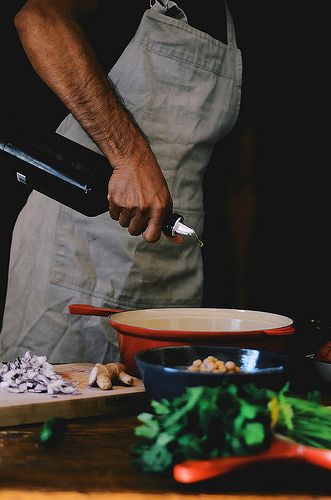 herbed lime chickpea vol au vent | A Brown Table Men Cooking Photography, Man Cooking Photography, Chef Cooking Photography Kitchens, Man Cooking Aesthetic, Men Cooking Aesthetic, Chef Cooking Photography, Man In Kitchen, Men Who Cook, Men Cooking