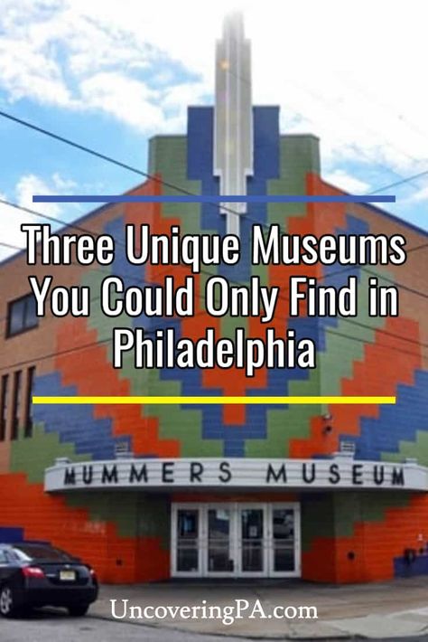 Three Unique Museums You Could Only Find in Philadelphia Unique Museums, Mummers Parade, Rocky Film, Philadelphia Art, Pennsylvania Travel, Tv Documentary, Ohio History, Three Stooges, The Three Stooges