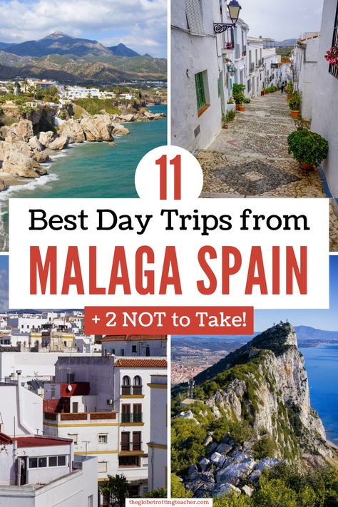 Day Trips From Malaga Spain, Malaga Spain Itinerary, Malaga City, Malaga Airport, Granada Spain, Spain Itinerary, Malaga Spain, Spanish Culture, South Of Spain