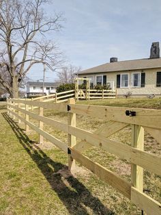 Fence Planning, Post And Rail Fence, Pasture Fencing, Yard Cleanup, Fence Diy, Horse Fencing, Front Fence, Side Yards, Pet Fence