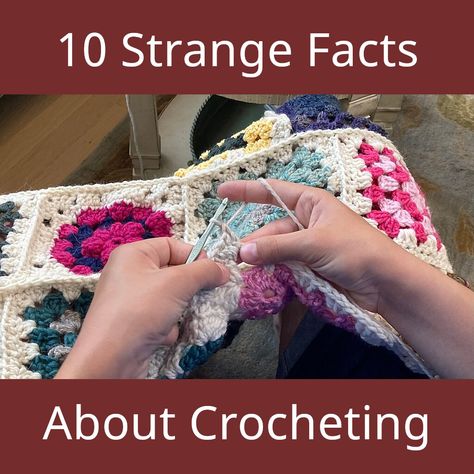 10 strange facts about crocheting Crochet Facts, Weird Crochet Patterns, Crochet History, Weird Crochet, Large Crochet Hooks, Strange Facts, Crochet Chain, Weird Gifts, Yarn Knitting