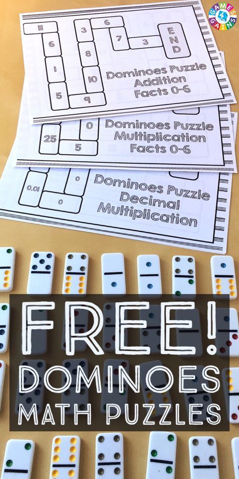 Dominoes Math Games, Domino Math, Decimal Multiplication, Thinking Critically, Family Math Night, Math Night, Learn Math, Math Puzzles, Addition Facts