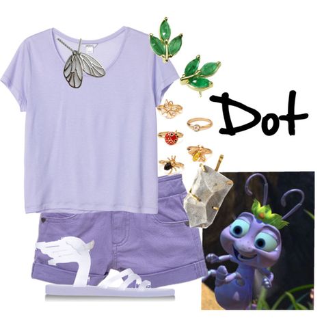 Bugs Life Disneybound, Family Disney Outfits, Movie Character Ideas, A Bugs Life, Disney Bound Outfits Casual, Bug Costume, Bugs Life, Disney Bounds, Disney Bounding