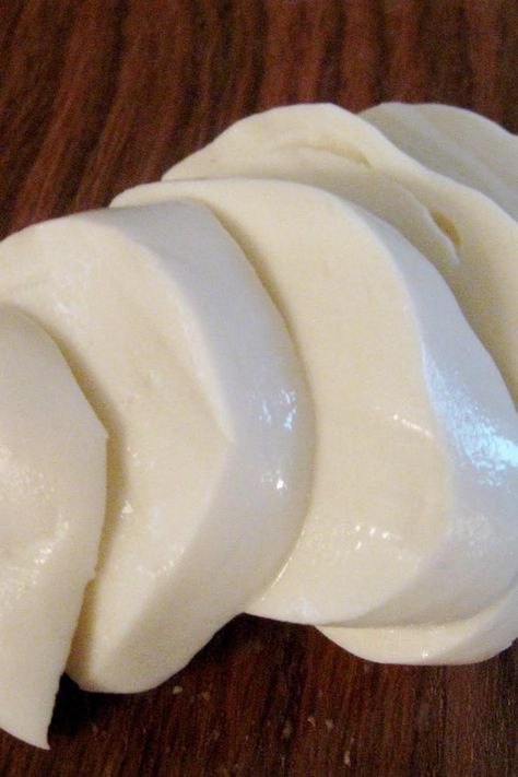 Goats Milk Mozzarella Goats Milk Mozzarella Cheese, Goat Milk Mozzarella Recipe, Homesteading Cooking, Homestead Meals, Carmel Recipe, Goat Milk Recipes, Oaxaca Cheese, Mozzarella Recipes, Milk Products