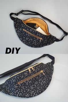 Bumbag Sewing Pattern Free, Bumbag Diy Pattern Free, Bumbag Sewing Pattern, Over The Shoulder Fanny Pack, Diy Moonbags, Bumbag Pattern Free, Diy Pouch Bag Tutorial, Fanny Pack Sewing Pattern Free, Waist Bag Pattern Free