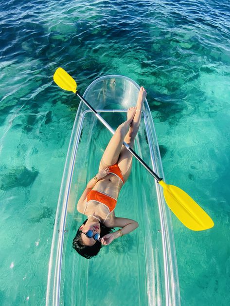 Boracay Instagram Photos, Boracay Pose Ideas, Maldives Poses For Women, Crystal Kayak Boracay, Kayaking Poses, Kayak Poses Photo Ideas, Boracay Photography Poses, Crystal Kayak Pose Boracay, Boracay Pose