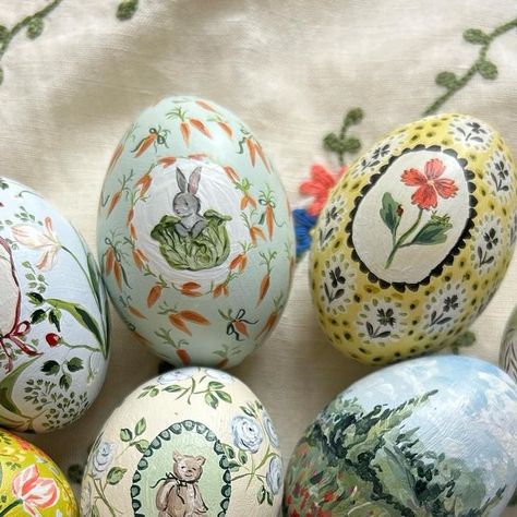 Riley Sheehey on Instagram: "They’re multiplying! Hosting an Egg Hunt next week 3.21 at 10AM ET on my website 🥚🪺" Riley Sheehey Watercolor, Riley Sheehey, An Egg, Egg Hunt, Next Week, My Website, Pattern Art, Egg, Illustration Art