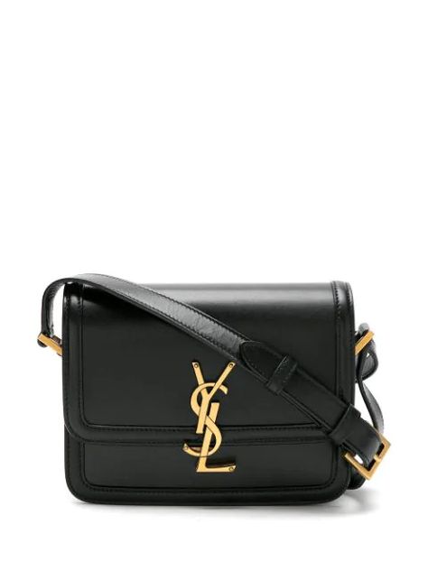 Designer Bags 2018 - Luxury Handbags - Farfetch Ysl Satchel Bag, Saint Laurent Black Bag, Ysl Everyday Bag, Ysl Bag Solferino, Black Designer Crossbody Bag, Saint Laurent Solferino Bag, Solferino Ysl, Ysl Solferino Bag, Ysl Black Bag