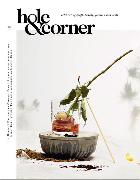 Hole & Corner Magazine cover Minimal Magazine Cover, Food Magazine Layout, School Magazine, Minimal Magazine, Graphic Design Magazine, Magazine Design Cover, Magazine Layout Inspiration, 잡지 레이아웃, Desain Buklet