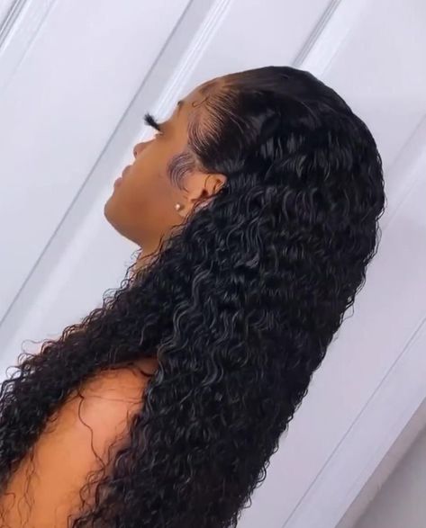 Isee Hair, Curly Hair Photos, Virgin Hair Wigs, Colored Curly Hair, Curly Lace Front Wigs, Human Virgin Hair, Hair Ponytail Styles, Hair Laid, Ponytail Styles