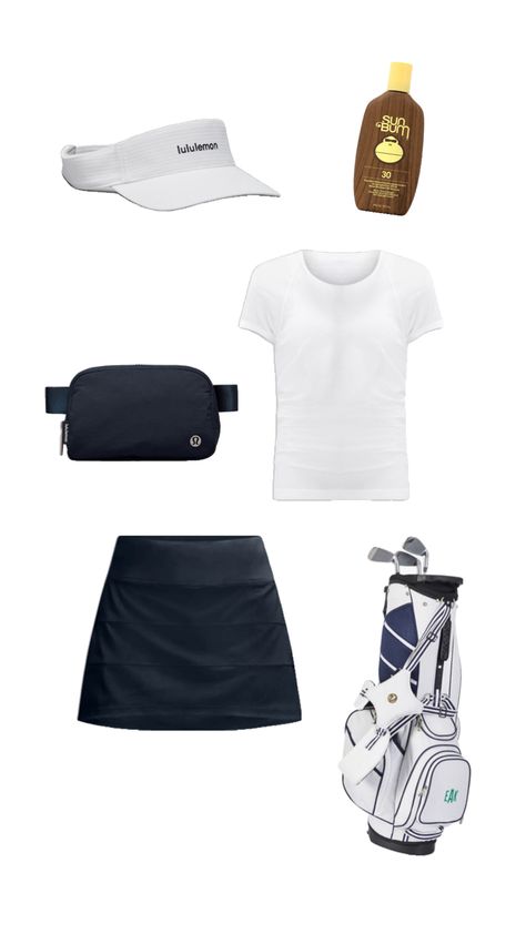 Lululemon Golf, Cute Golf Outfit, Lulu Outfits, Golf Outfit, Golf, Running, Outfit Inspo