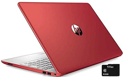 Amazon.com: 2021 HP Pavilion 15 15.6" HD Laptop Computer, Intel Pentium Gold 6405U 2.4 GHz, 4GB DDR4, 128GB SSD, Webcam, USB-C, HDMI, WiFi, Windows 10 S, Scarlet Red, TiTac Accessory: Computers & Accessories Hp Pavilion 15, Red Laptop, Amazon Electronics, Astronaut Wallpaper, Learning Skills, Laptops For Sale, Dell Laptops, Pc Portable, Hp Pavilion