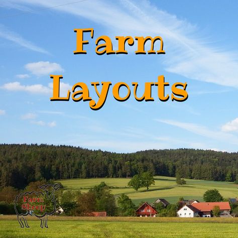 You need a good plan when it comes time to build out your homestead, and that's why we're collecting the best farm layouts we can find on this board! Farm Plans Layout, Hobby Farm Layout, Hobby Farms Layout, Layout Picture, Farm Layouts, Homestead Layout, Ranch Living, Ranches Living, Farm Plans