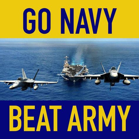 GO NAVY! Go Navy Beat Army, Army Vs Navy, Army Football, Navy Families, Navy Football, Go Navy, Army Humor, Us Navy Seals, Heavy Cruiser