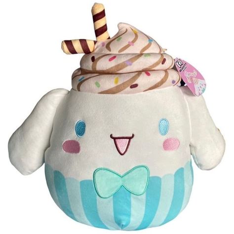 Cinnamoroll Squishmallow, Sanrio Squishmallow, Hello Kitty Squishmallow, Pillow Pals, Cute Squishies, Cat Valentine, Hello Kitty Items, Cute Stuffed Animals, Cute Plush