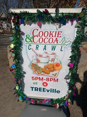 Cookie & Cocoa Crawl at Hersheypark | Mommy University Christmas Cookie Walk Ideas, Cookie Crawl Ideas, Cookie Contest Judging Sheet, Cookies And Cocoa Party, Chamber Ideas, Community Christmas, Chamber Events, Cookie Contest, Cocoa Party