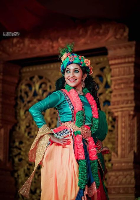 Krishna Poses Photoshoot, Communism Quote, Kerala Models, Vinayagar Chaturthi, Janmashtami Photos, Kerala Trip, Krishna Dress, Baby Fancy Dress, Bride Photos Poses