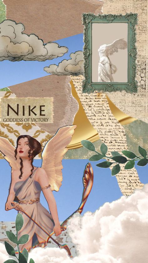 Nike || Goddess Series || #goddesses #victory #wings #wallpapers #cloud #astrology #music #art #vines Nike Goddess Art, Nike Goddess Of Victory Fanart, Nike Goddess Of Victory Wallpaper, Nike Greek Goddess, Greek Goddess Nike, Nike Goddess, Goddess Nike, Nike Goddess Of Victory Statue, Nike Goddess Of Victory