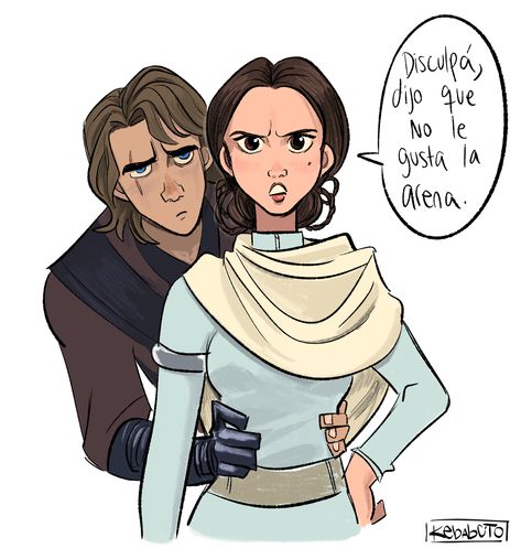 Anakin Art, Anakin X Ahsoka, Anakin Padme, Star Wars Padme, Anakin And Padme, Star Wars Anakin, Star Wars Facts, Star Wars Jokes, The Old Republic