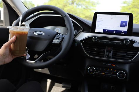 Happy National Coffee Day! ☕️ To celebrate, hop in your #FordEscape from #BillBrownFord and head to a local Livonia coffee shop for a mid-week pick-me-up! What is your favorite coffee shop in Livonia? Comment below and let us know! #SUV #NationalCoffeeDay #Coffee #FordDealership #LivoniaMichigan Ford Escape Car Camping, 2022 Ford Escape, Livonia Michigan, National Coffee Day, Compact Suv, Ford Escape, Bucket Seats, Get Directions, Fuel Economy