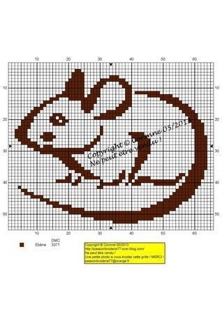 Mouse Cross Stitch Pattern, Mouse Cross Stitch, Graph Design, Animal Cross Stitch Patterns, Cat Cross Stitch, Pixel Pattern, Cross Stitch Baby, Diy Sewing Pattern, Cross Stitch Animals