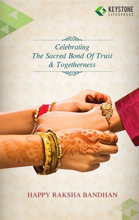 Keystone Lifespaces wishes you all a very Happy Raksha Bandhan. www.keystonelifespaces.com #Rak… | Happy raksha bandhan quotes, Happy rakhi, Raksha bandhan quotes Happy Raxabandhan, Rakchhabndhan Pic, Rakhchha Bandhan, Rakhi Wishes Quote, Rachhabandan Photo, Raxabandhan Images, Bhaubij Wishes, Rakshabandhan Photos, Rakshabandhan Pic