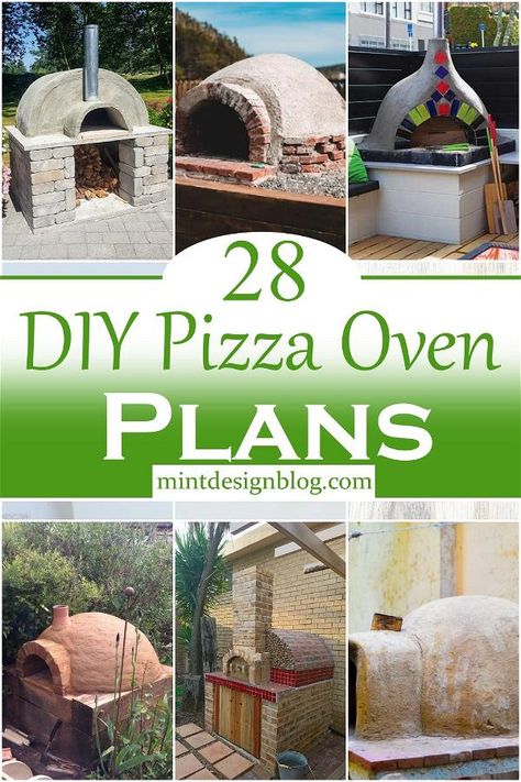 DIY Pizza Oven Plans 1 Woodfire Pizza Oven Diy, Diy Pizza Oven Outdoor, Brick Pizza Oven Plans, Outdoor Pizza Oven Area, Diy Outdoor Pizza Oven, Wood Fired Pizza Oven Diy, Pizza Oven Outdoor Plans, Homemade Pizza Oven, Pizza Cooker