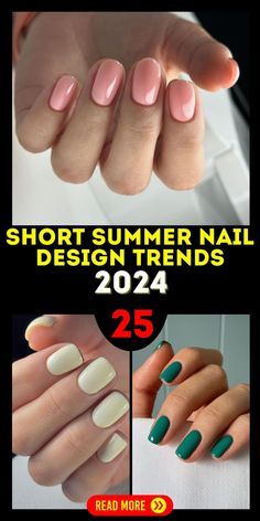 Nails Summer 2024 Short, Summer 2024 Gel Nails, Summery Nails 2024 Short, Summer 2024 Manicure, Best Summer Nails 2024, Summer Dipped Nails 2024, Nail Art Summer 2024 Trends, Nail Trend Summer 2024, Summery Nails 2024 Simple