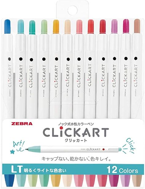 Zebra Clickart, Muji Pens, Felt Tip Markers, Stationary Set, Pencil Writing, Felt Tip, Writing Supplies, Pen Refills, Colored Pens