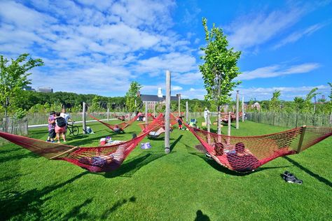 Governors Island, Pocket Park, Playground Ideas, Family Outings, Outdoor Activities For Kids, Urban Furniture, Street Furniture, Beer Garden, Green Life