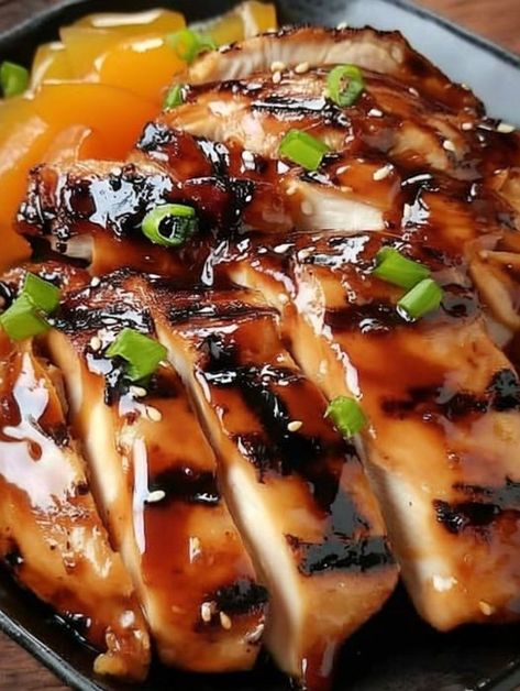 Hawaiian Grilled Teriyaki Chicken Recipe - Sanepe Recipes Seattle Chicken Teriyaki Recipe, Hawaiian Grilled Teriyaki Chicken, Hawaiian Chicken Marinade, Hawaiian Teriyaki Chicken, Hawaiian Grilled Chicken, Teriyaki Chicken Breast, Chicken Breast Oven, Teriyaki Chicken Recipe, Juicy Chicken Thighs