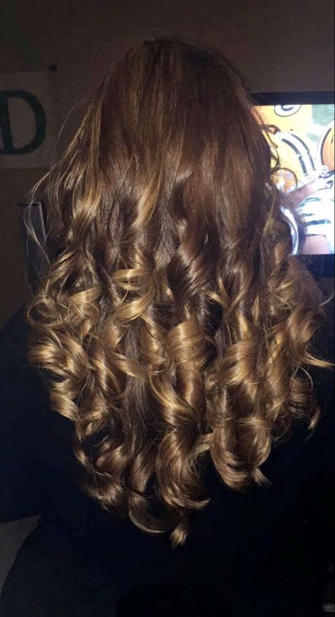 Blair Hairstyles, Bouncy Curls Long Hair, Wavy Hairstyles Tutorial, Silky Smooth Hair, Hair Aesthetic, Smooth Hair, Brunette Hair, Long Curly, Hairstyles Haircuts