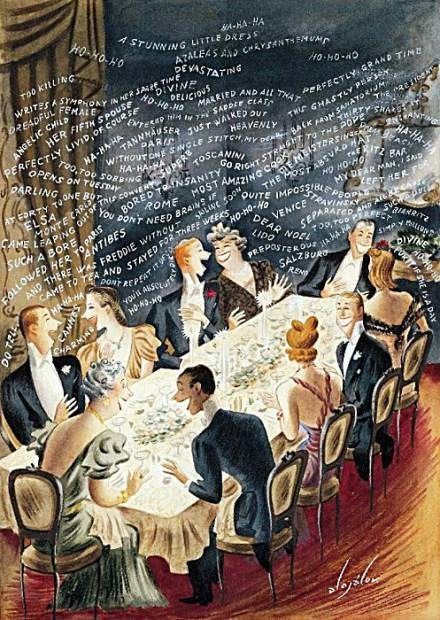 Lark Ascending: The great dinner party | SummitDaily.com High Culture, New Yorker Cover, New Yorker Covers, Vintage Illustration Art, Gcse Art, World One, Music Event, Ethereal Beauty, The New Yorker