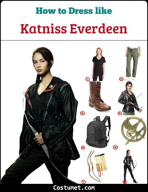 Diy Katniss Everdeen Costume, Katniss Everdeen Costume Diy, Katniss Halloween Costume, Katniss Everdeen Halloween Costume, Hunger Games Halloween Costumes, Katniss Everdeen Outfit, Katniss Everdeen Costume, Katniss Costume, Quiver Of Arrows