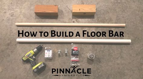 Learn How to Make a Floor Bar That Doesn't Bend Diy Gymnastics Bar, Diy Gymnastics Equipment, Gymnastics Bars For Home, Gymnastics Bars, Gymnastics Handstand, Gymnastics Conditioning, Workout Sheets, Gymnastics For Beginners, Gymnastics Floor