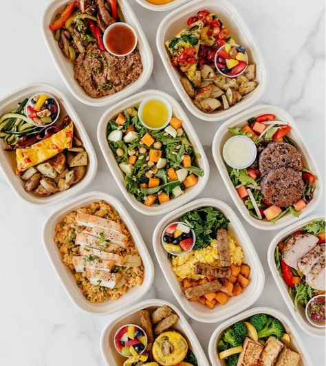 Meal Preparation, Meal Plan Photography, Healthy Meal Photography, Packed Food, Meal Photography, Meal Service, Meal Box, Delivery Food Photography, Meal Prep Photography