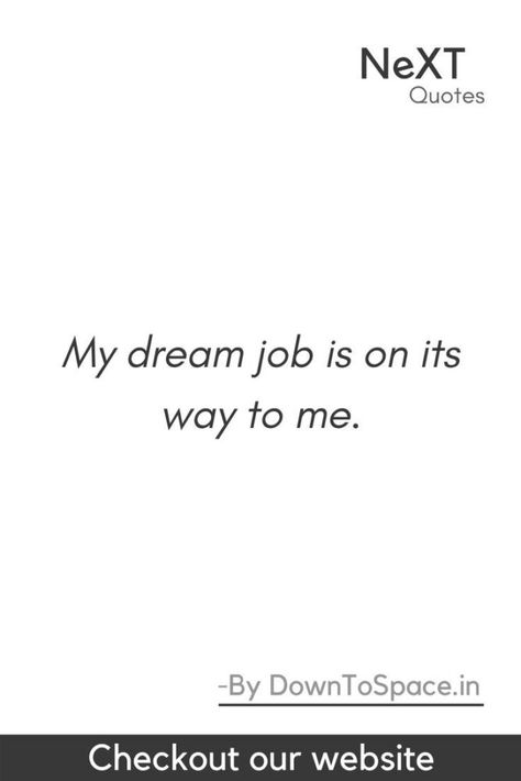 My dream job is on its way to me. #CareerAffirmations #Fulfillment #Growth Happy Career Quotes, Aesthetic Life Goals Career, Affirmation For Career Growth, Job Success Affirmation, Dream Career Manifestation, Success In Career, Vision Board Career Success, Getting A Job Affirmations, Positive Career Affirmations