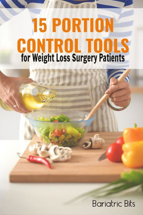 Portion control is an important weight loss tool. Here are 15 portion control tools perfect for weight loss surgery patients. #weightlosssurgery #bariatric Bariatric Friendly Recipes, Bariatric Eating, Low Carb Diet Plan, Bariatric Recipes, Healthy Diet Plans, Fat Burning Foods, Nutrition Tips, Diet And Nutrition, Low Carb Diet