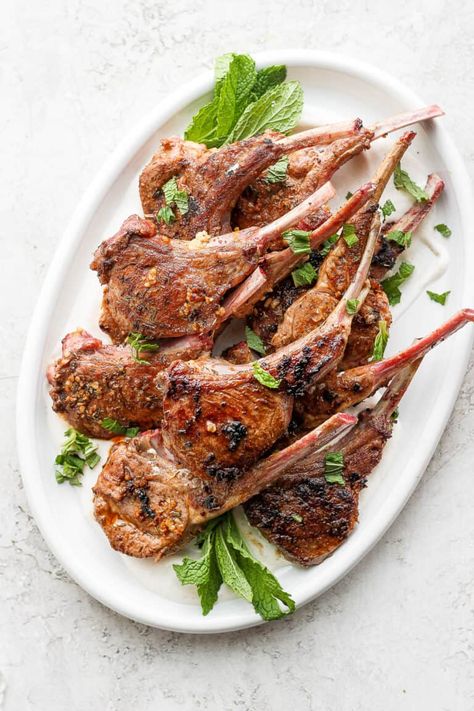 These delicious pan seared lamb chops feature bone-in lamb lollipop chops in an amazing dry rub and are served with a flavorful aioli sauce. Enjoy! Snack Ideas For Christmas, Pan Seared Lamb Chops, Cook Lamb Chops, Lollipop Lamb Chops, Seared Lamb Chops, Lamb Chops Pan Seared, Lamb Lollipops, Cleansing Recipes, Cook Lamb