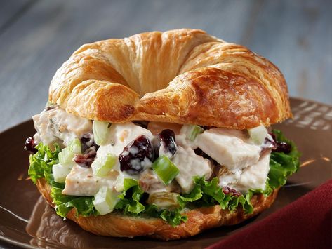 Our EverRoast® Oven Roasted Chicken Breast is tasty by itself, but it's even better on a chicken salad croissant with our Real Mayonnaise. Top it off with your favorite craisins for some added sweetness. Cherry Chicken, Chicken Salad Croissant, Oven Roasted Chicken Breast, Chicken Salad Sandwich Recipe, Croissant Recipe, Boars Head, Grape Salad, Chicken Salad Recipe, Roasted Chicken Breast