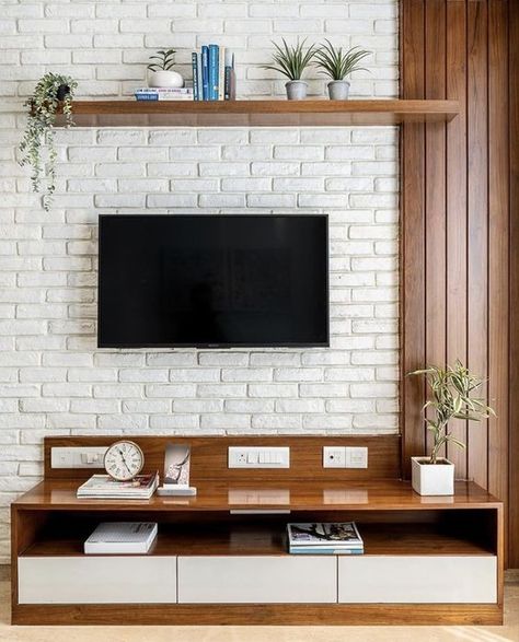 The Acoustic Brick Pattern - Form sticker is a quick fix👌 to give your wall a radiant look.😍

WhatsApp at: +91 99991 34963 
www.kayradecor.com Brick Design Tv Unit, Tv Unit With Wall Panelling, Tv Wall Brick Design, Brick Wall Tv Unit Design, White Brick Tv Wall, Brickwall Interiors Living Room, Brick Wall Tv Unit, Simple Tv Unit Designs For Living Room, Brick Tv Wall Ideas