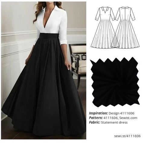 High Waisted Long Skirt Sewing Pattern, Full Skirt Pattern Free, Long Pleated Skirt Pattern, Full Length Skirt Pattern, Diy Long Skirt, Long Skirt Pattern Sewing, Fancy Maxi Dresses, Skirt Patterns Sewing Free, Dresses Designs For Women