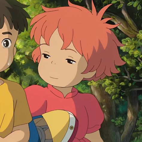 Studio Ghibli Couple Dp, Ponyo Pfp, All Studio Ghibli Movies, Ghibli Ponyo, Dp Ideas, Study Hall, Personajes Studio Ghibli, Studio Ghibli Characters, Ghibli Studio