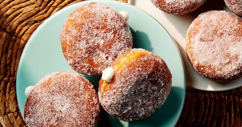 Malasadas Recipe, Local Recipes, Pbs Food, Sugar Bread, Cheese Course, Cooking Challenge, Homemade Almond Milk, Bake Goods, Party Things